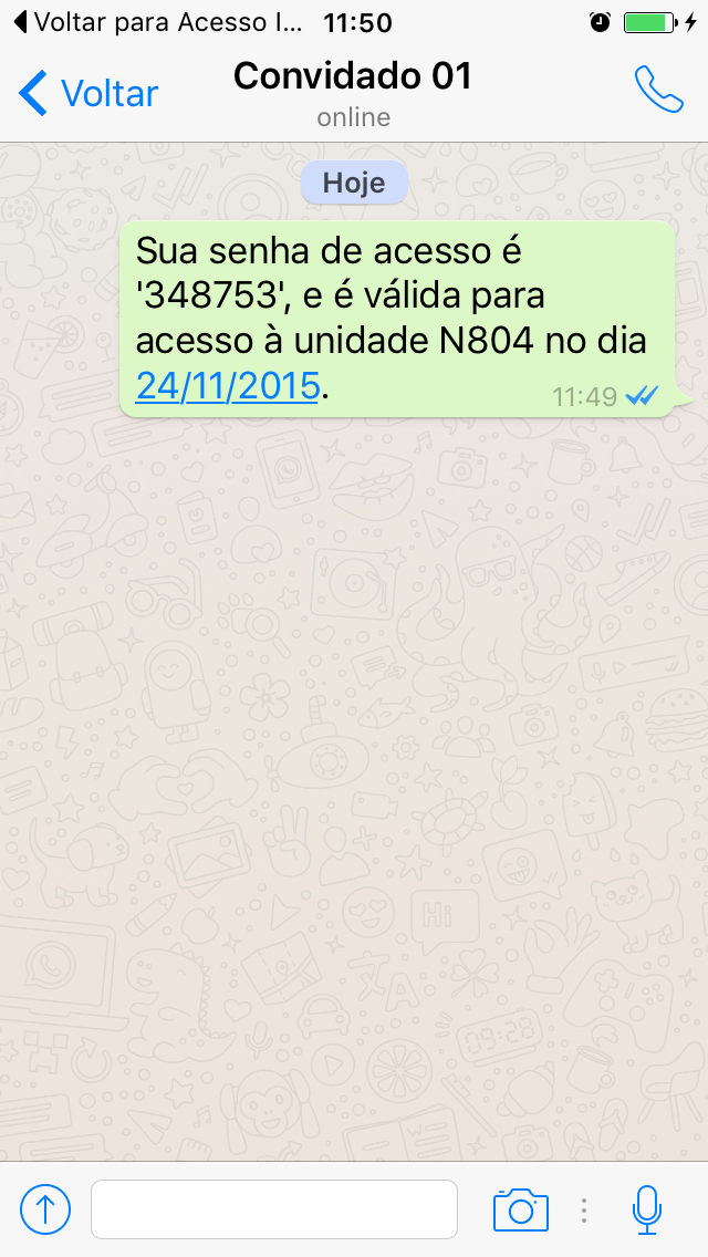 Sistema de gerenciamento de acesso